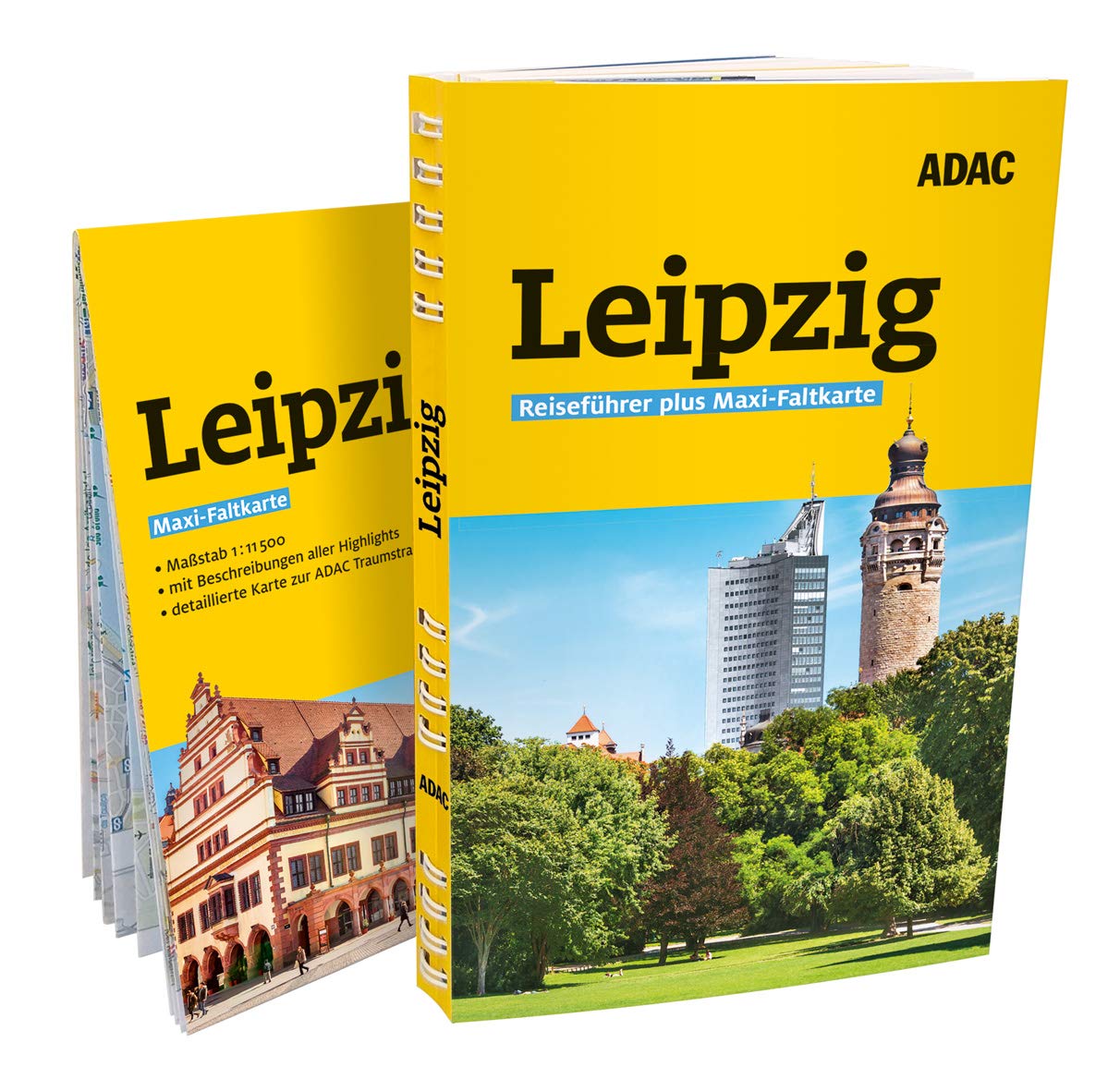 ADAC Reiseführer plus Leipzig: Mit Maxi-Faltkarte und praktischer Spiralbindung Leisure, Home & Garden