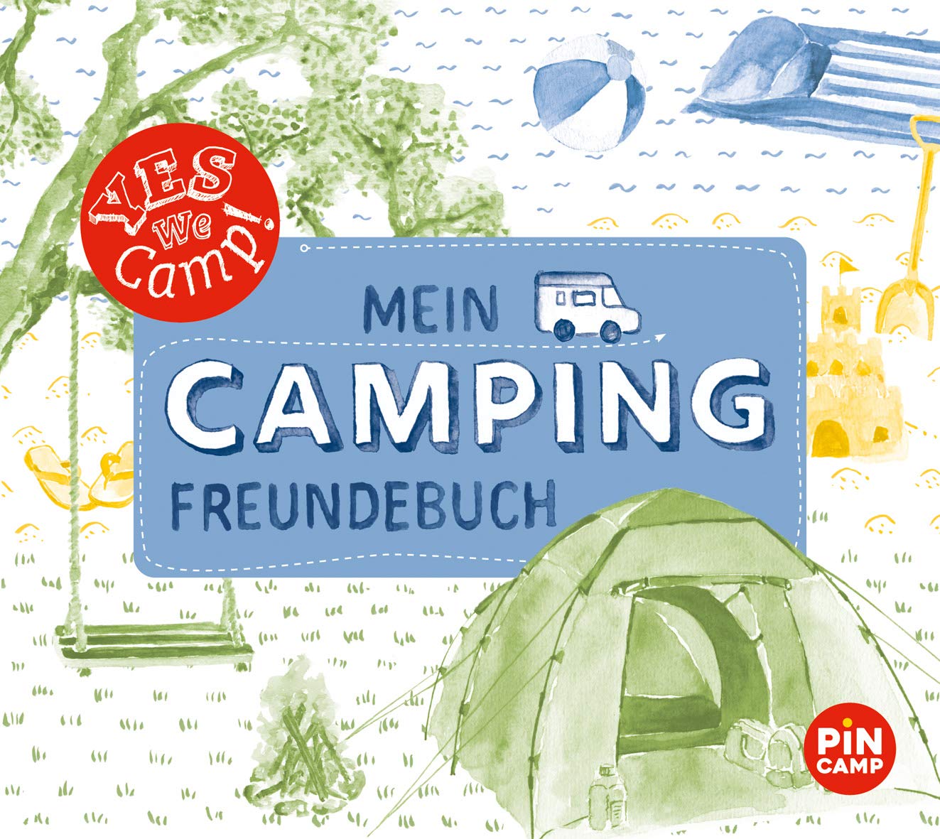 Yes we camp! Mein Camping-Freundebuch: Das Freundebuch für Kinder – Erinnerungen an neue Freunde und Abenteuer festhalten (PiNCAMP powered by ADAC) Living & Furnishing