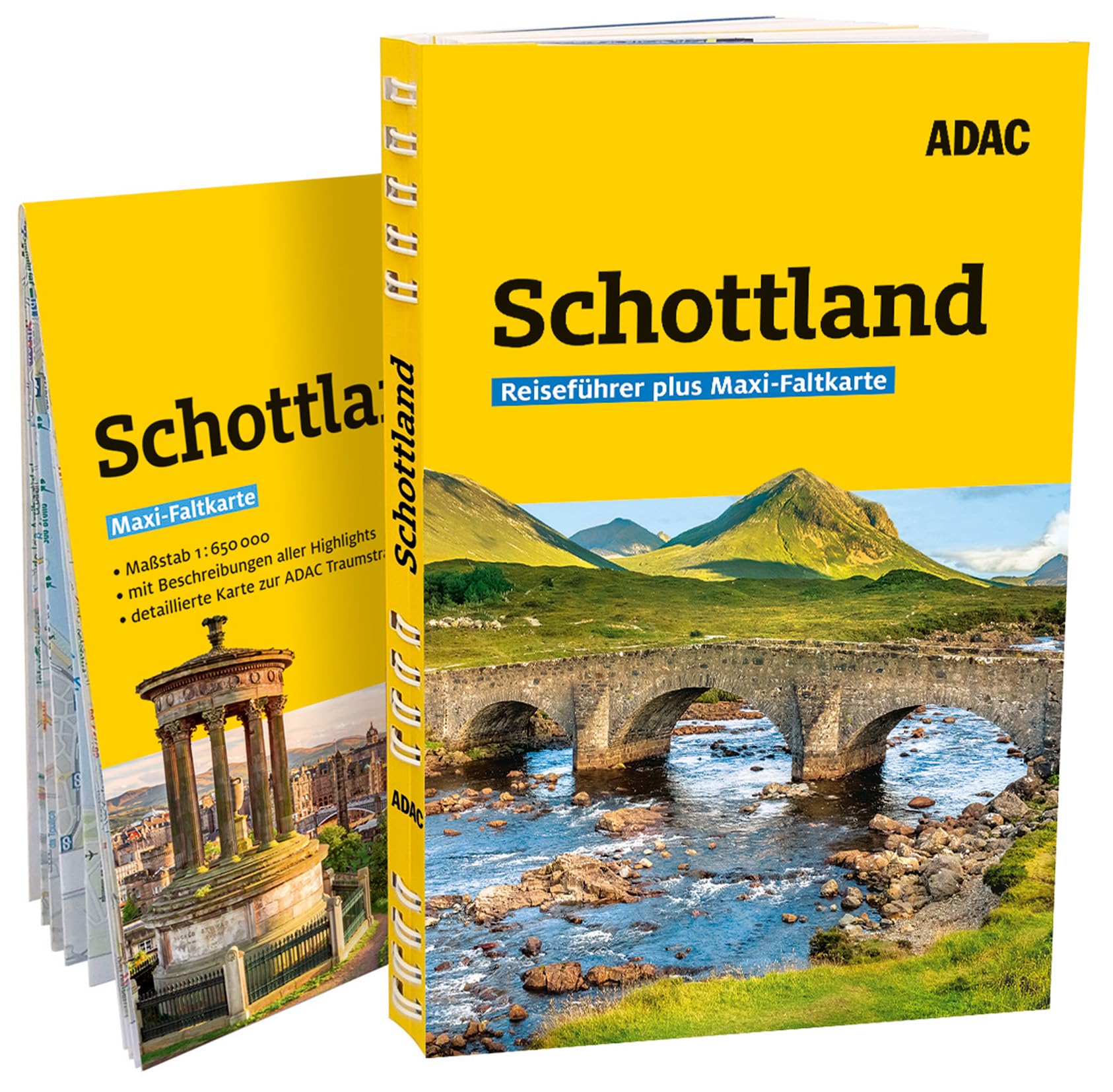 ADAC Reiseführer plus Schottland: Mit Maxi-Faltkarte und praktischer Spiralbindung Leisure, Home & Garden