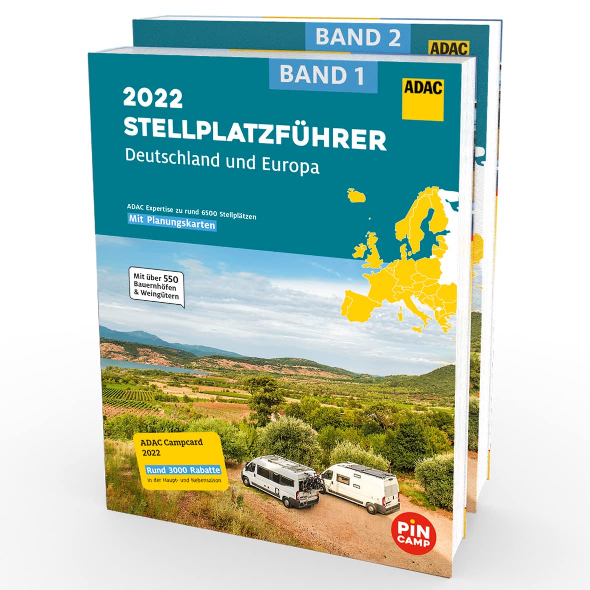 ADAC Stellplatzführer 2022 Deutschland und Europa Leisure, Home & Garden
