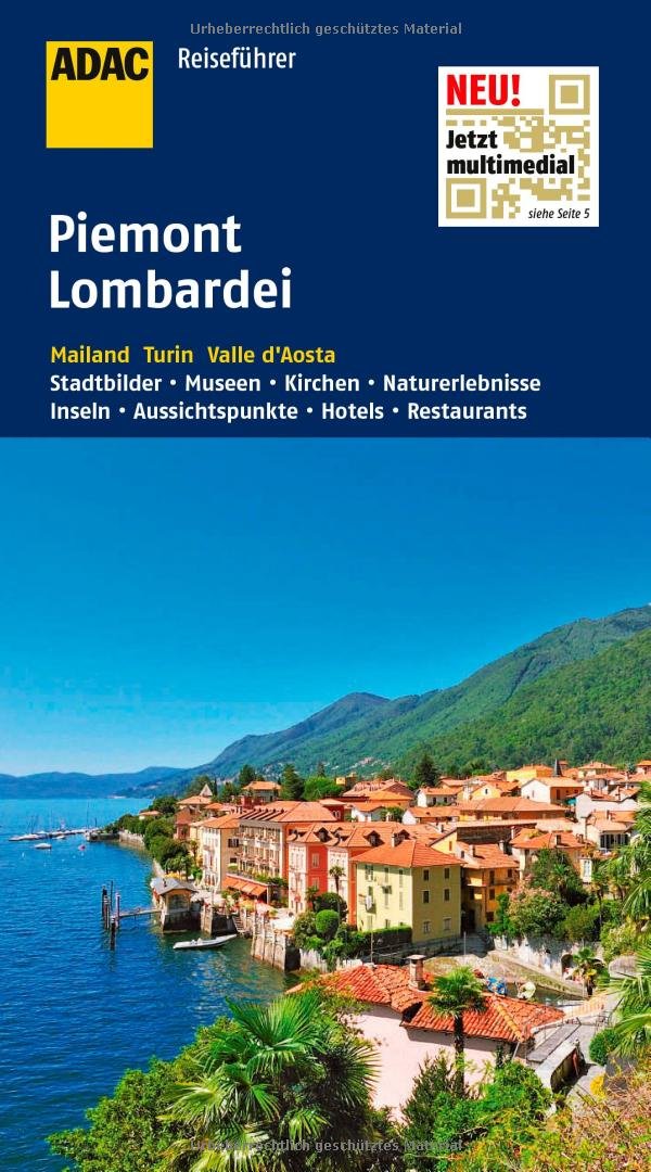 ADAC Reiseführer Piemont Lombardei: Mailand Turin Valle d'Aosta Leisure, Home & Garden