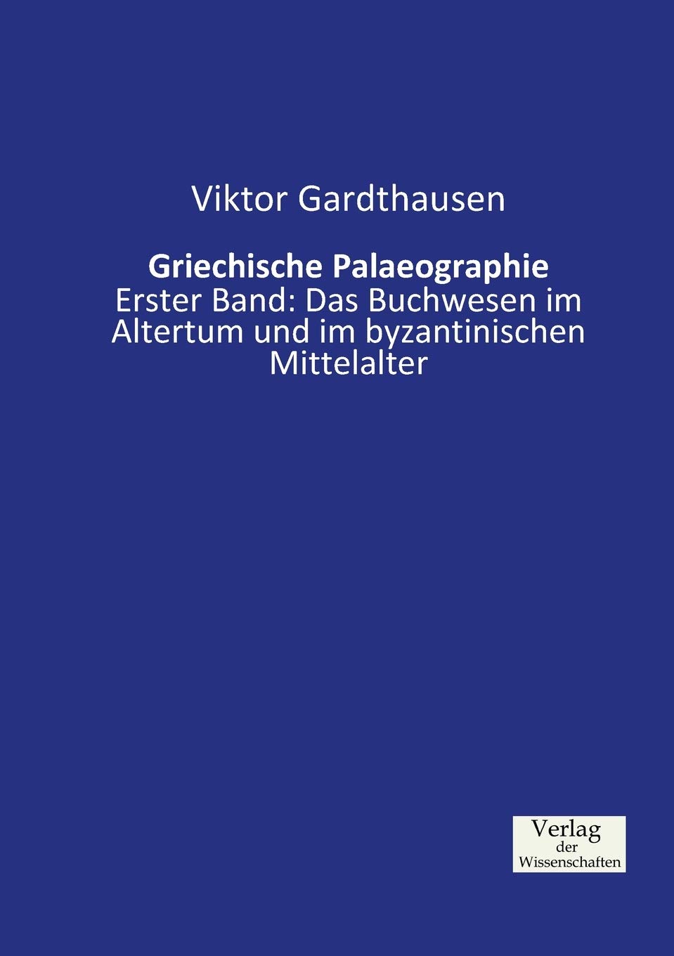 Product Image: Griechische Palaeographie