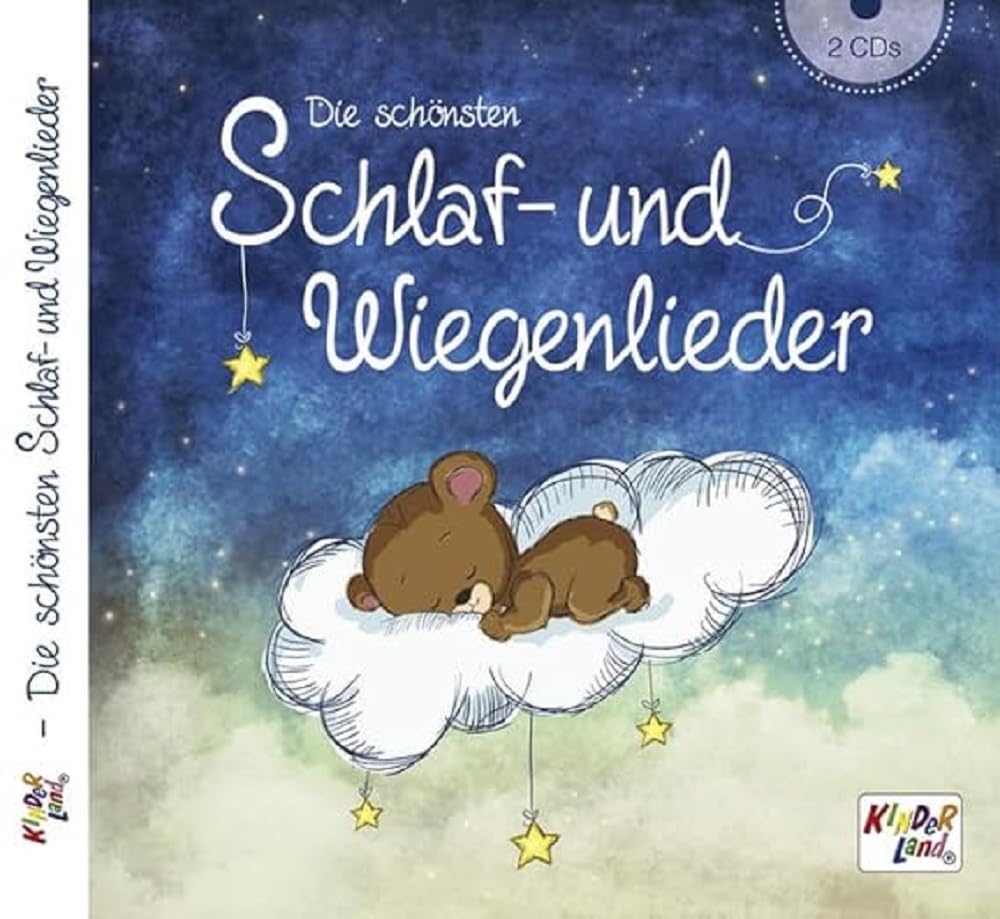 Die schönsten Schlaf- und Wiegenlieder 2 CDs Sheet Music