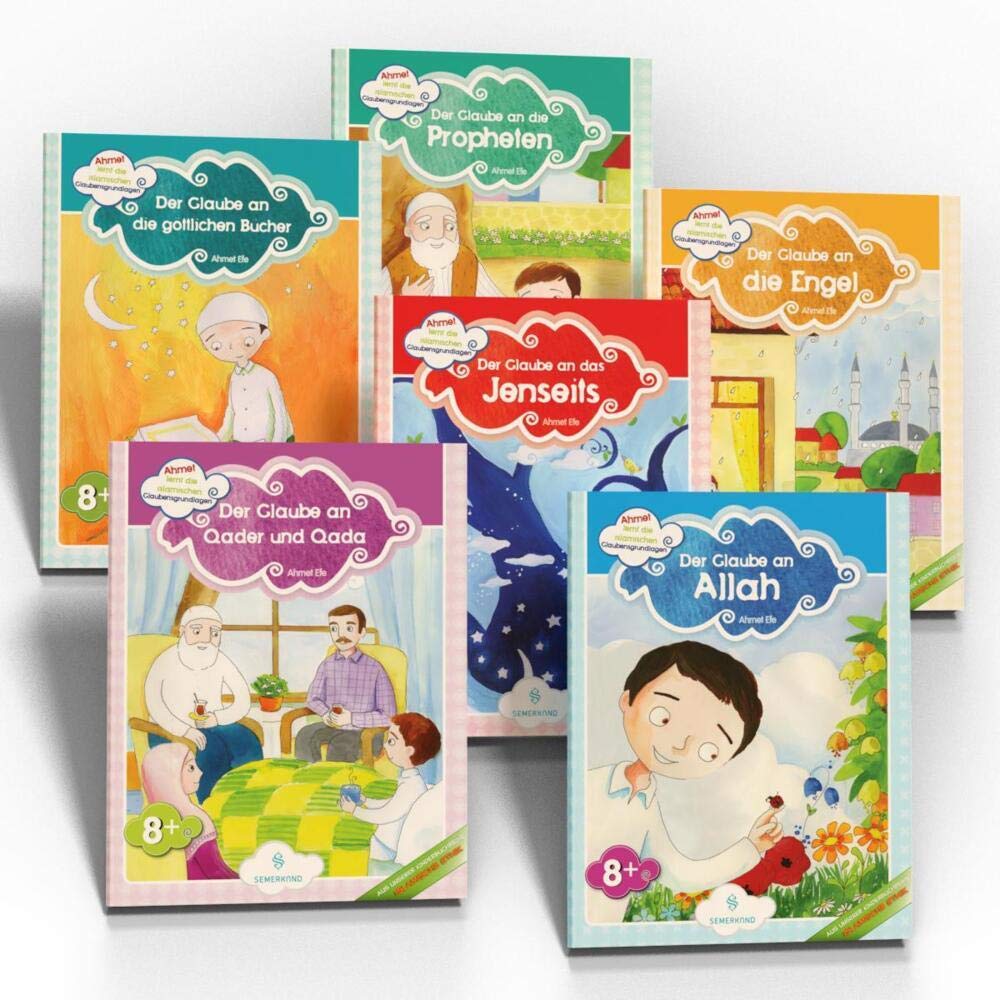 Ahmet lernt die Islamischen Glaubensgrundsätze 6 Bücher Set: İn der Kinderbuchreihe Ahmet lernt die Islamischen Glaubensgrundsätze beantwortet Ahmet ... wichtigsten Glaubensfragen des Islam .. Parents & Children