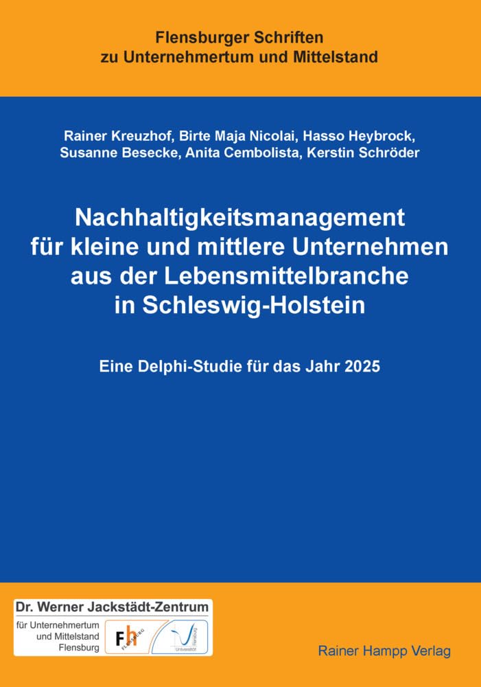 Nachhaltigkeitsmanagement für kleine und mittlere Unternehmen aus der Lebensmittelbranche in Schleswig-Holstein Business, Finance & Career