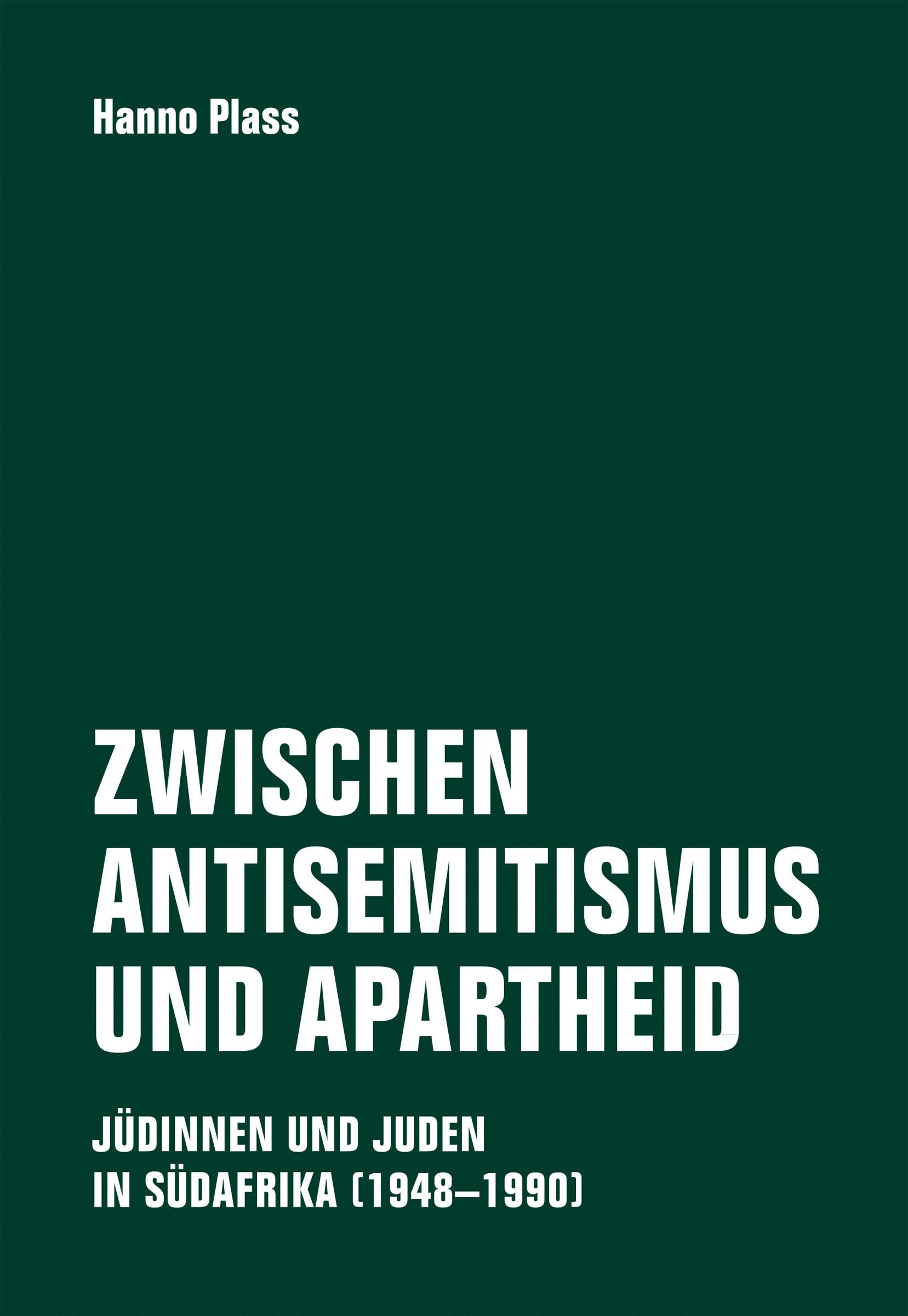 Zwischen Antisemitismus und Apartheid: Jüdinnen und Juden in Südafrika (1948 - 1990) Law