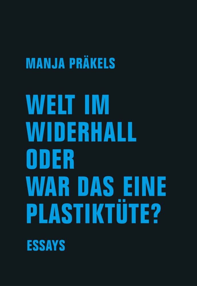 Welt im Widerhall oder war das eine Plastiktüte? Essays & Short Stories