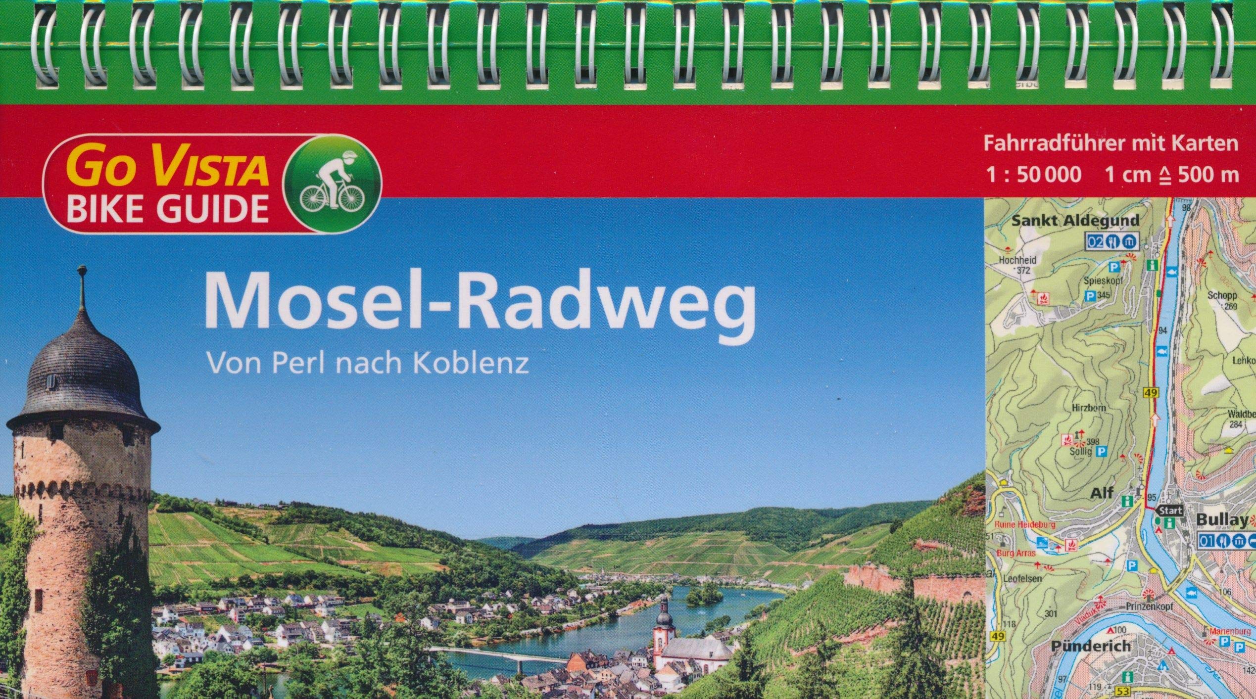 Mosel-Radweg (Von Perl nach Koblenz) - Go Vista - Bike Guide Books