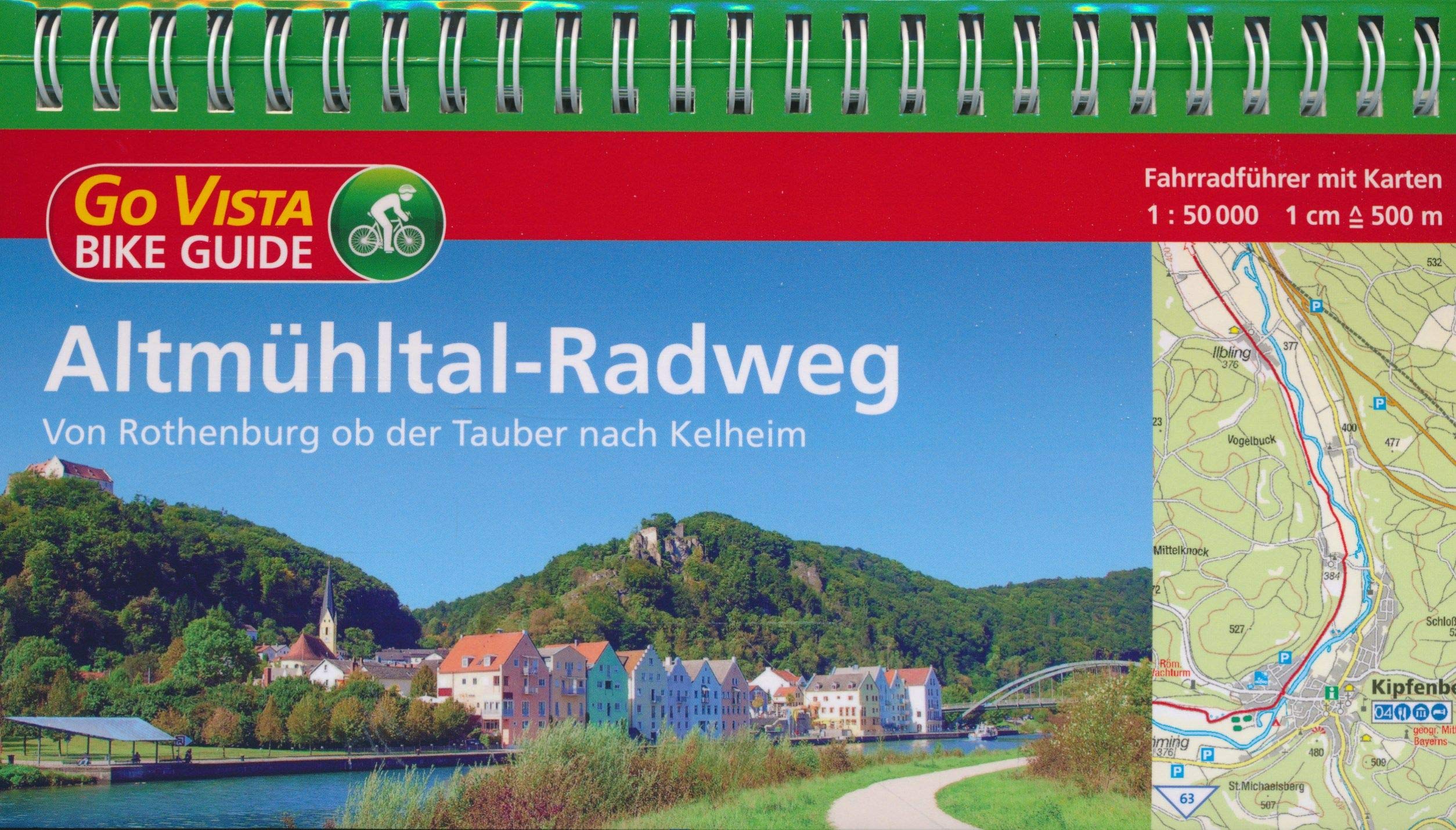 Altmühltal-Radweg (Von Rothenburg ob der Tauber nach Kelheim) - Go Vista - Bike Guide Books