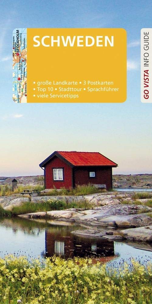 GO VISTA: Reiseführer Schweden: Mit Faltkarte und 3 Postkarten Leisure, Home & Garden