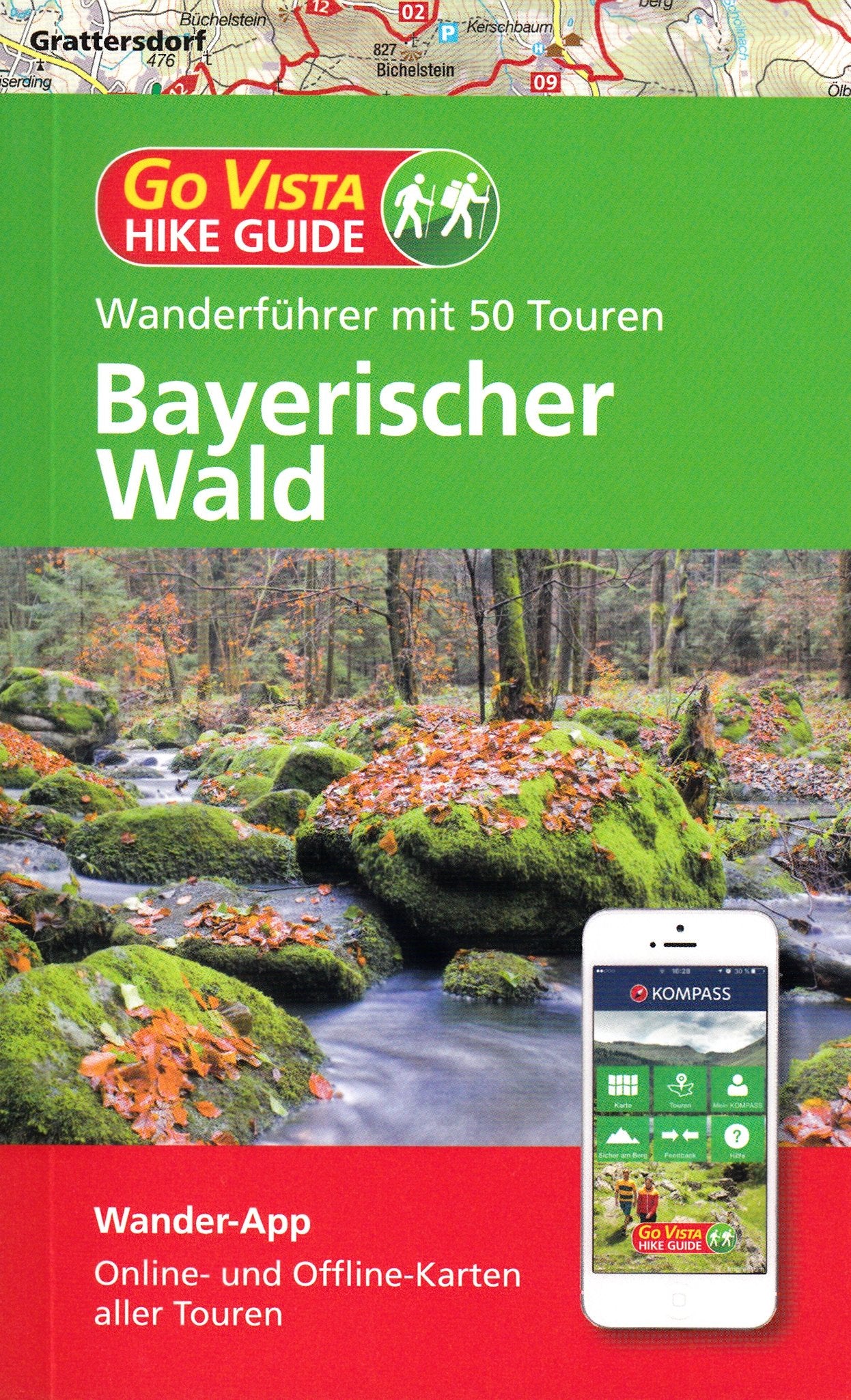 Bayerischer Wald - Wanderführer mit 50 Touren und Wander-App Books