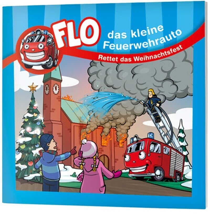Rettet das Weihnachtsfest - Minibuch: Flo - das kleine Feuerwehrauto Novels & Short Stories
