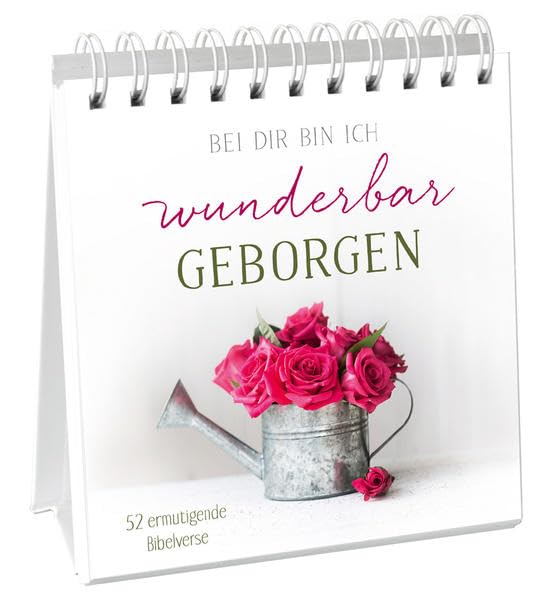 Bei dir bin ich wunderbar geborgen - Aufstellbuch: 52 ermutigende Bibelverse Leisure, Home & Garden