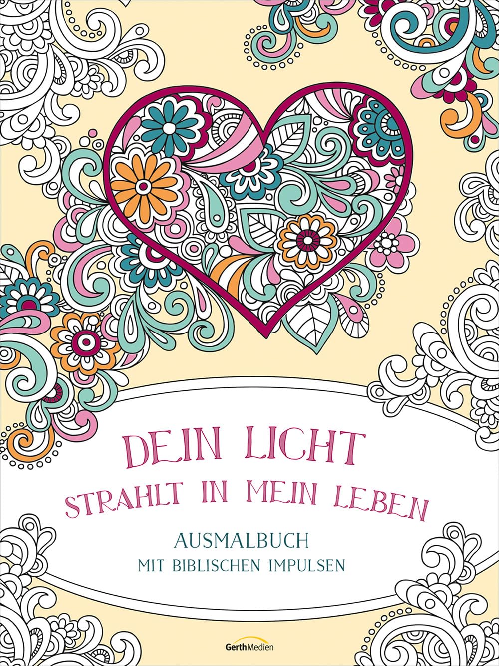 Dein Licht strahlt in mein Leben - Ausmalbuch: mit biblischen Impulsen Hobbies & Crafts