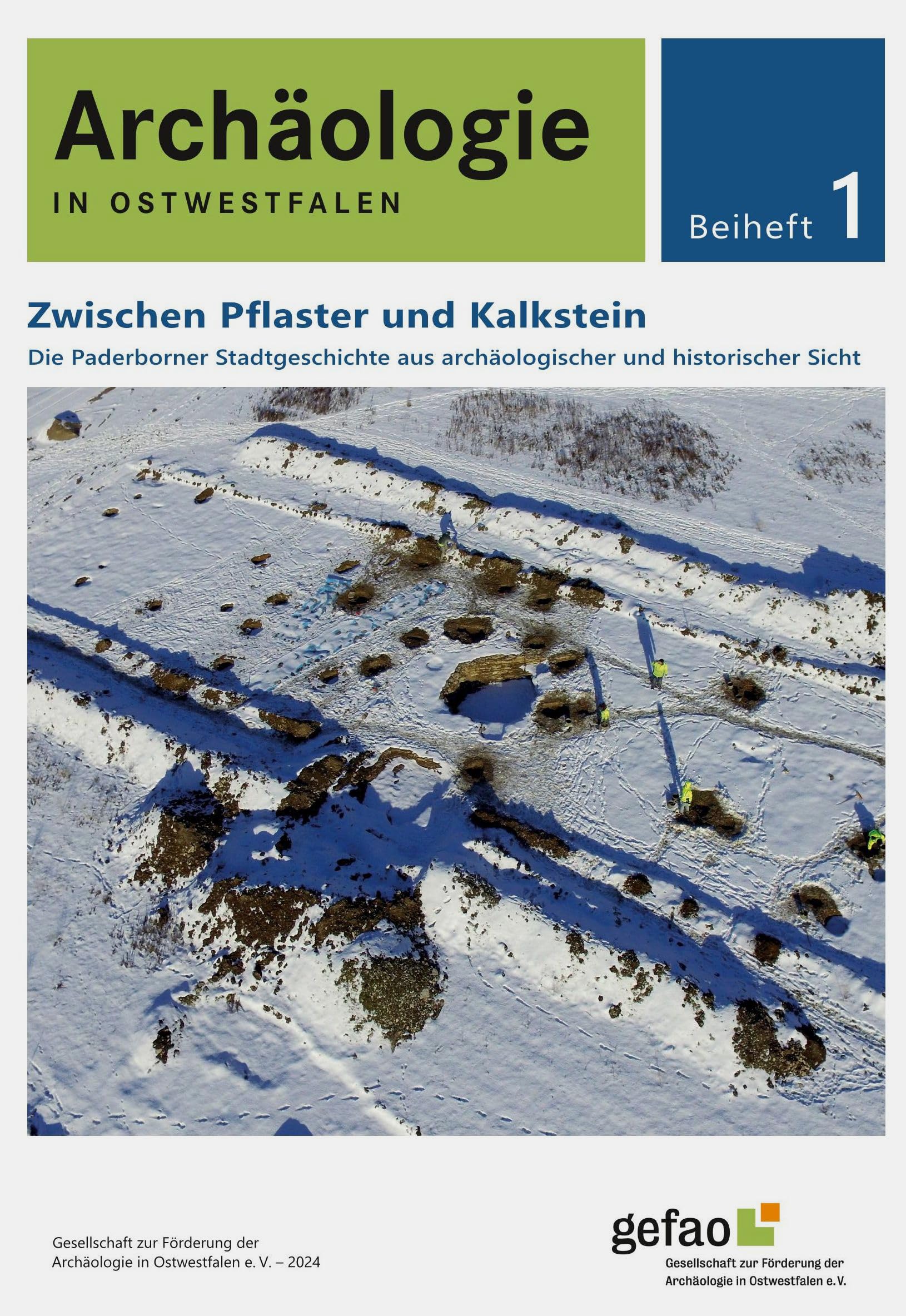 Archäologie in Ostwestfalen Beiheft 1/2024: Zwischen Pflaster und Kalkstein - Die Paderborner Stadtgeschichte aus archäologischer und historischer Sicht Geology & Geography