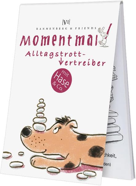 Moment mal: Alltagstrottvertreiber mit Hase & Co (Spieleblöckchen) Humour & Satire