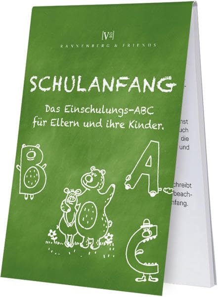Schulanfang: Das Einschulungs-ABC für Eltern und ihre Kinder. (Spieleblöckchen) Parents & Children