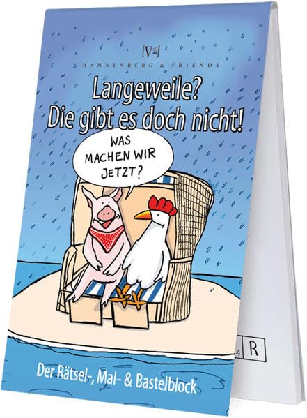 Langeweile? Die gibt es doch nicht!: Der Rätsel -, Mal- & Bastelblock (Spieleblöckchen) Parents & Children