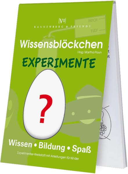 Wissensblöckchen: Experimente (Spieleblöckchen) Parents & Children