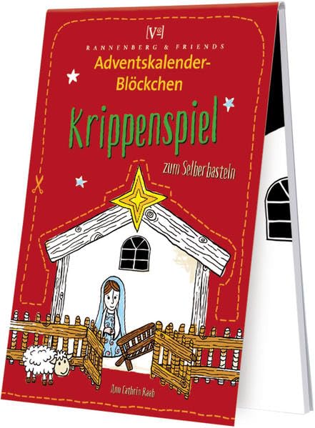 Krippenspiel zum Selberbasteln: Adventskalenderblöckchen (Spieleblöckchen) Lifestyle