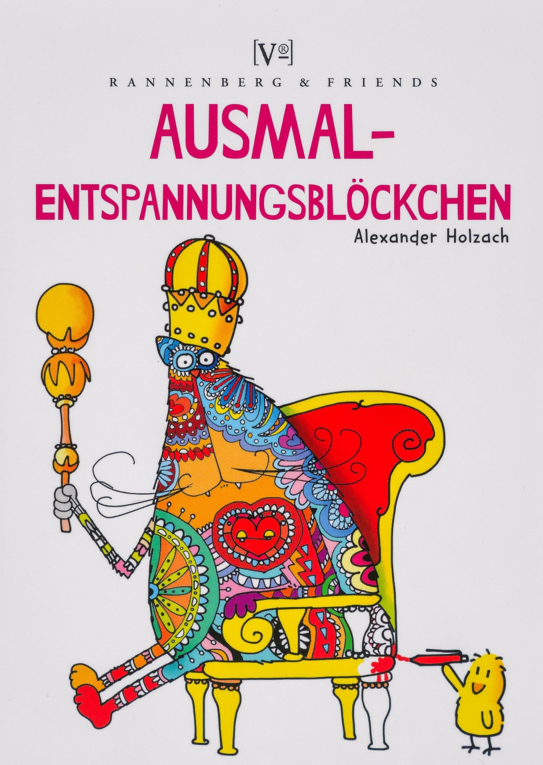 Ausmal-Entspannungsblöckchen (Spieleblöckchen) Humour & Satire
