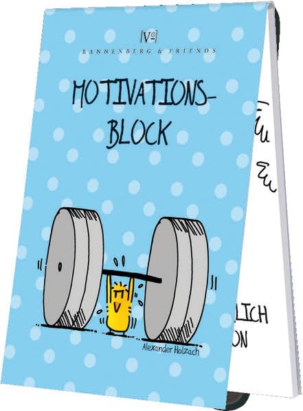 Motivationsblock (Spieleblöckchen) Lifestyle