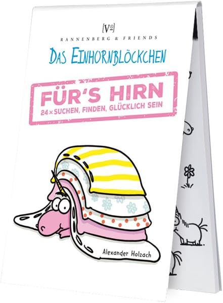 Einhorn für's Hirn: 24 x Suchen finde, Finden, Glücklich sein (Spieleblöckchen) Sports