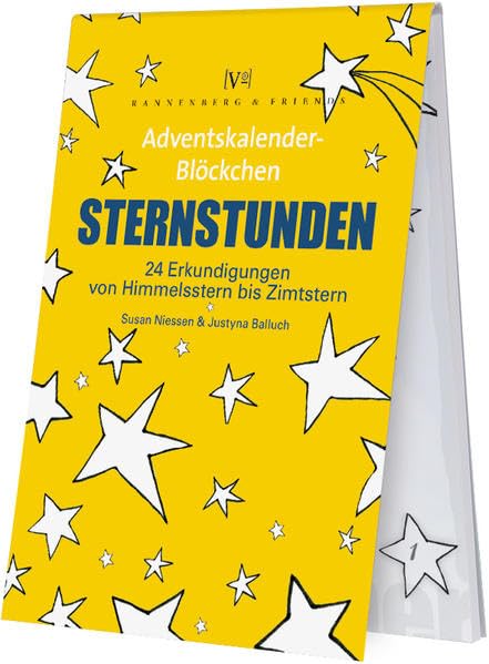 Sternstunden: 24 Erkundigungen von Himmelsstern bis Zimtstern (Spieleblöckchen) Lifestyle