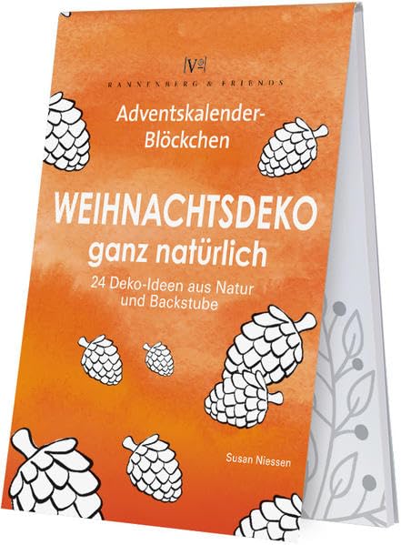 Weihnachtsdeko ganz natürlich: 24 Ideen aus Natur und Backstube (Spieleblöckchen) Lifestyle