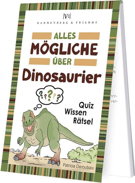 Alles Mögliche über Dinosaurier: Quiz Wissen Rätsel (Spieleblöckchen) Living & Furnishing