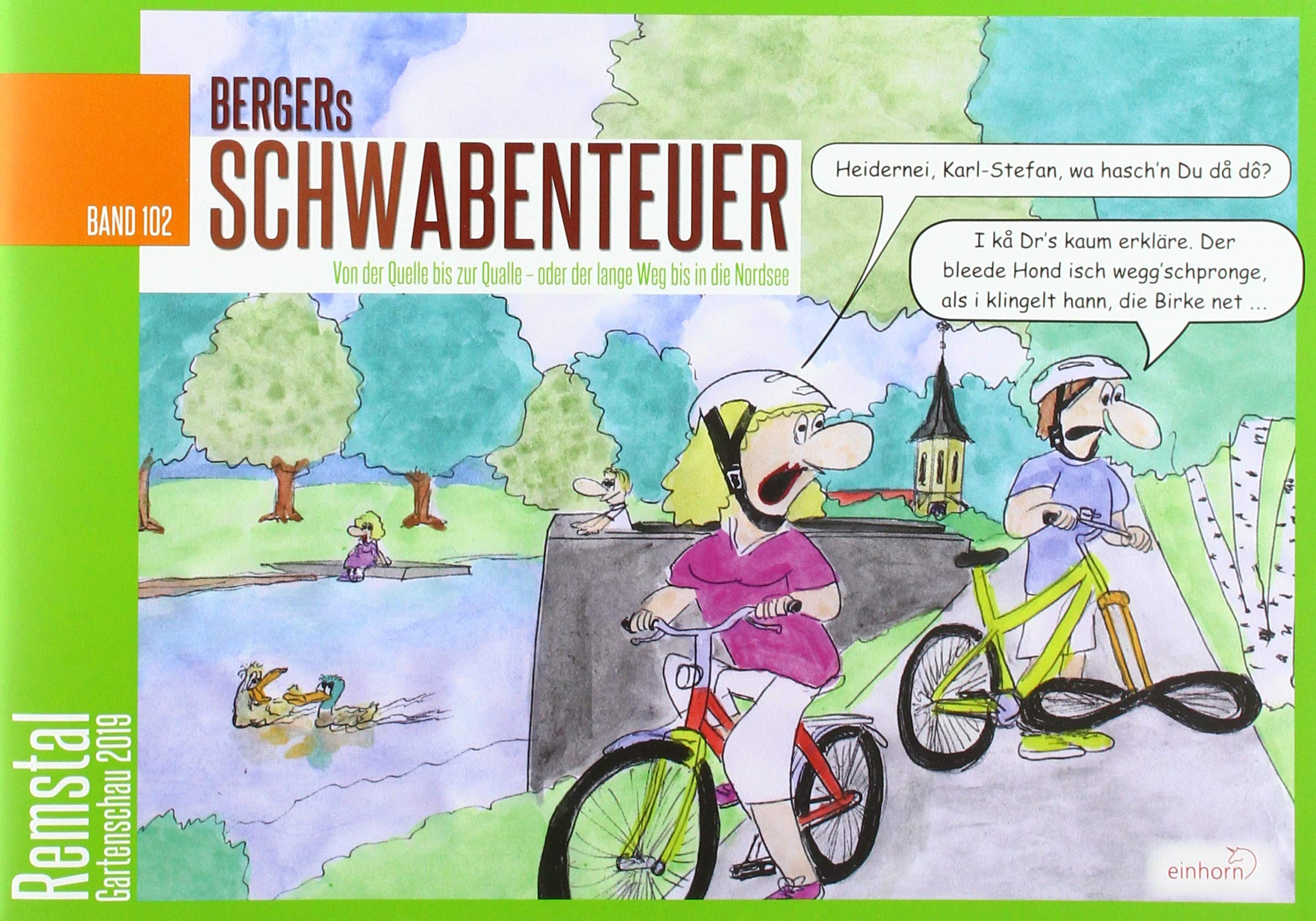 Bergers Schwabenteuer Band 102: Remstal Gartenschau 2019 Manga