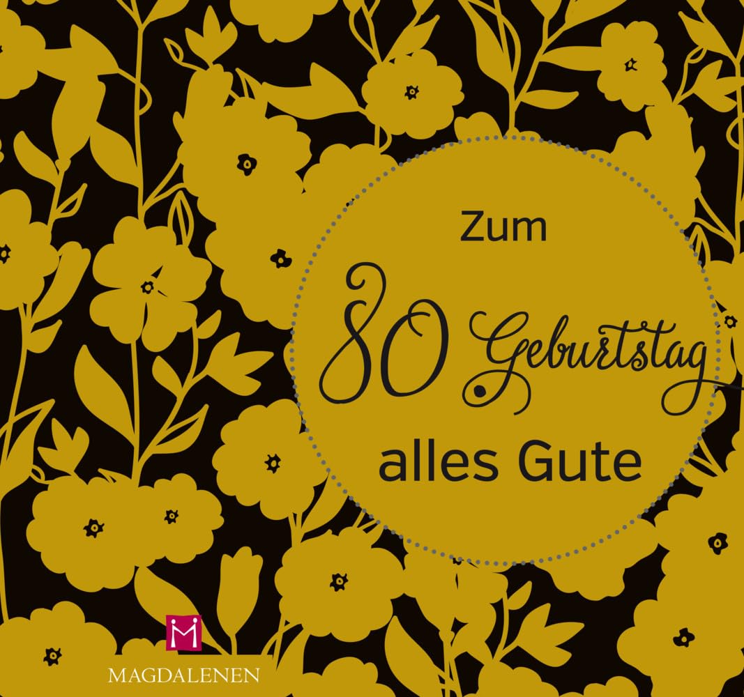 Zum 80. Geburtstag alles Gute Leisure, Home & Garden