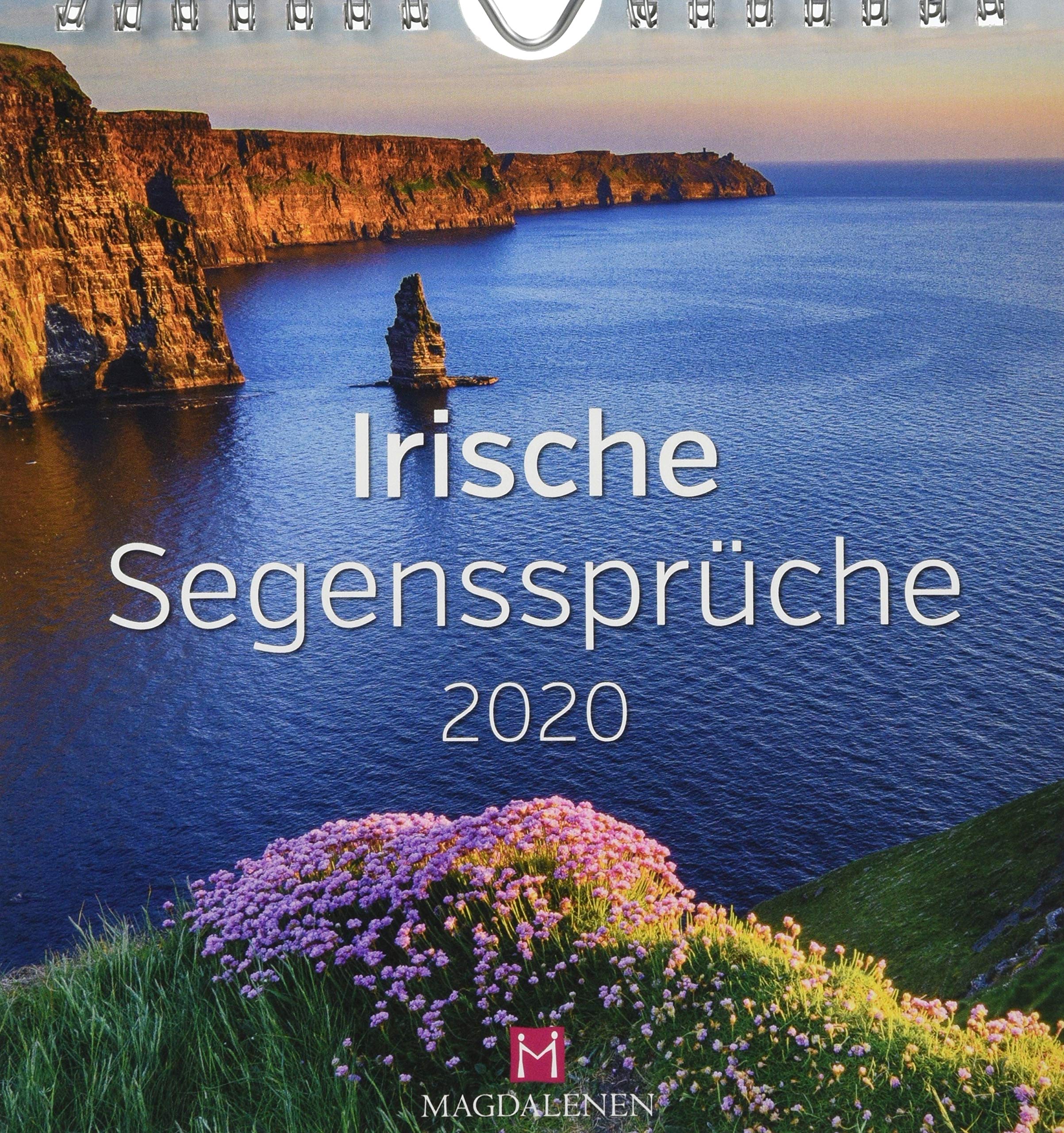 Irische Segenssprüche 2020: Postkartenkalender Living & Furnishing