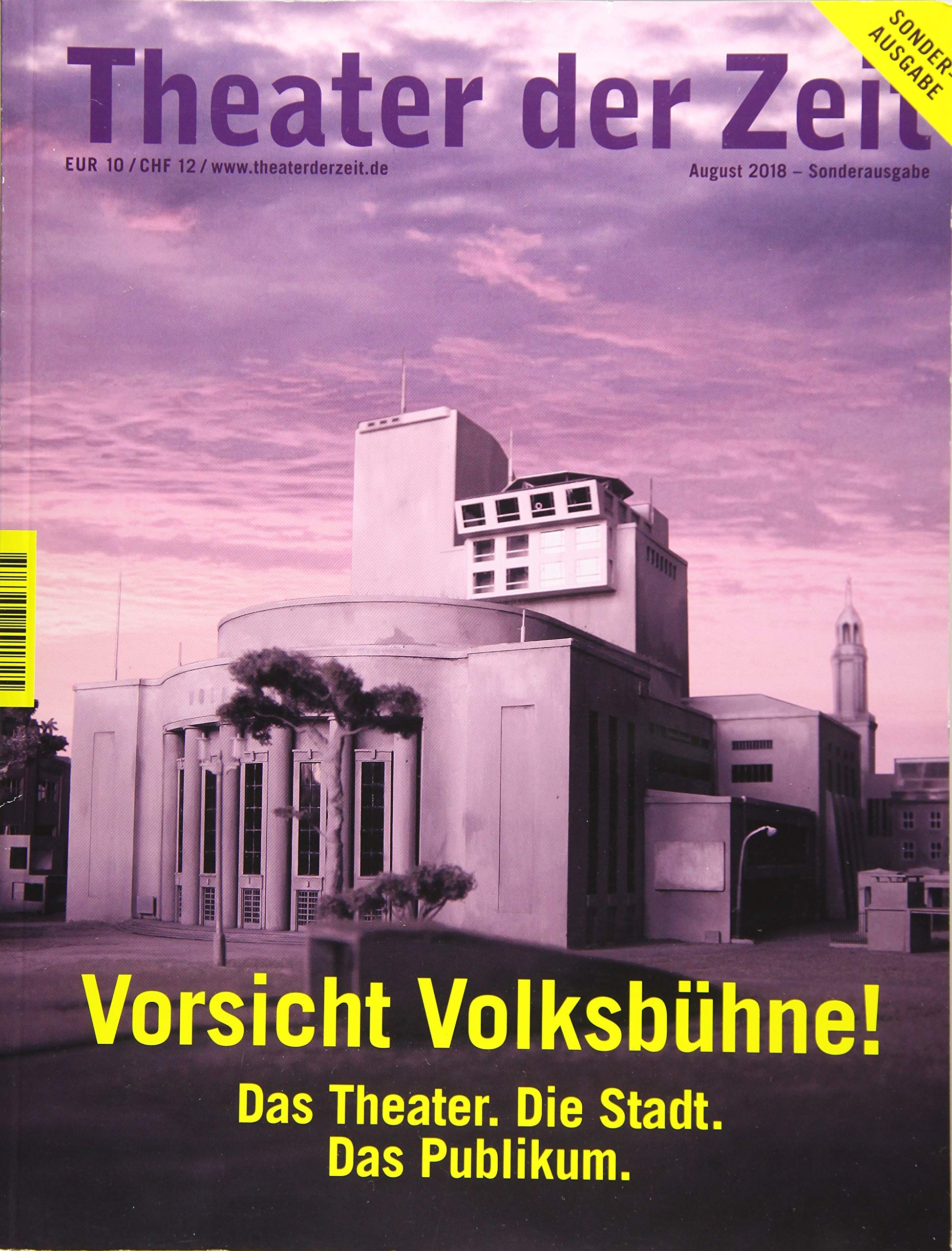 Vorsicht Volksbühne! book