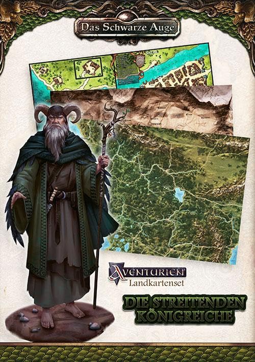 Landkartenset Die Streitenden Königreiche: Spielhilfe book