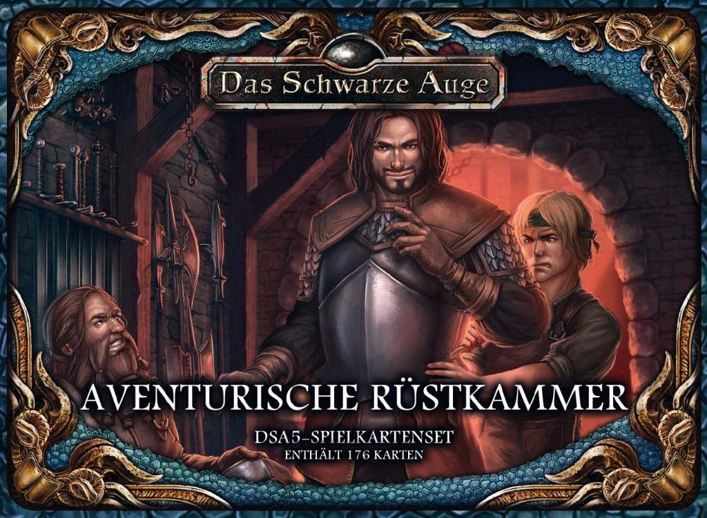 Spielkartenset Aventurische Rüstkammer (Das Schwarze Auge - Zubehör) Card Games