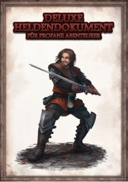 DSA5 - Deluxe Heldendokument für profane Abenteurer (Das Schwarze Auge - Zubehör) Historical Fiction
