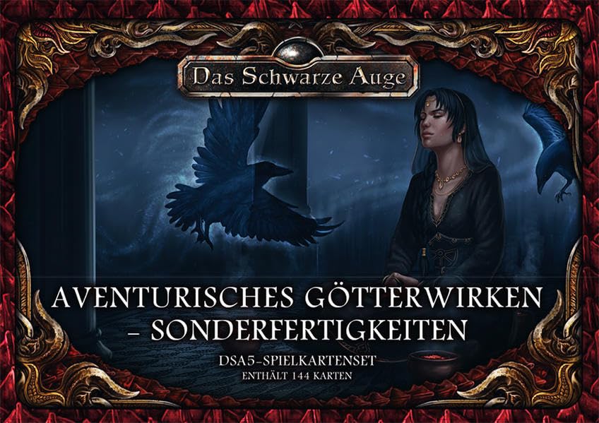 DSA5 Spielkartenset Götterwirken Sonderfertigkeiten (Das Schwarze Auge - Zubehör) Card Games