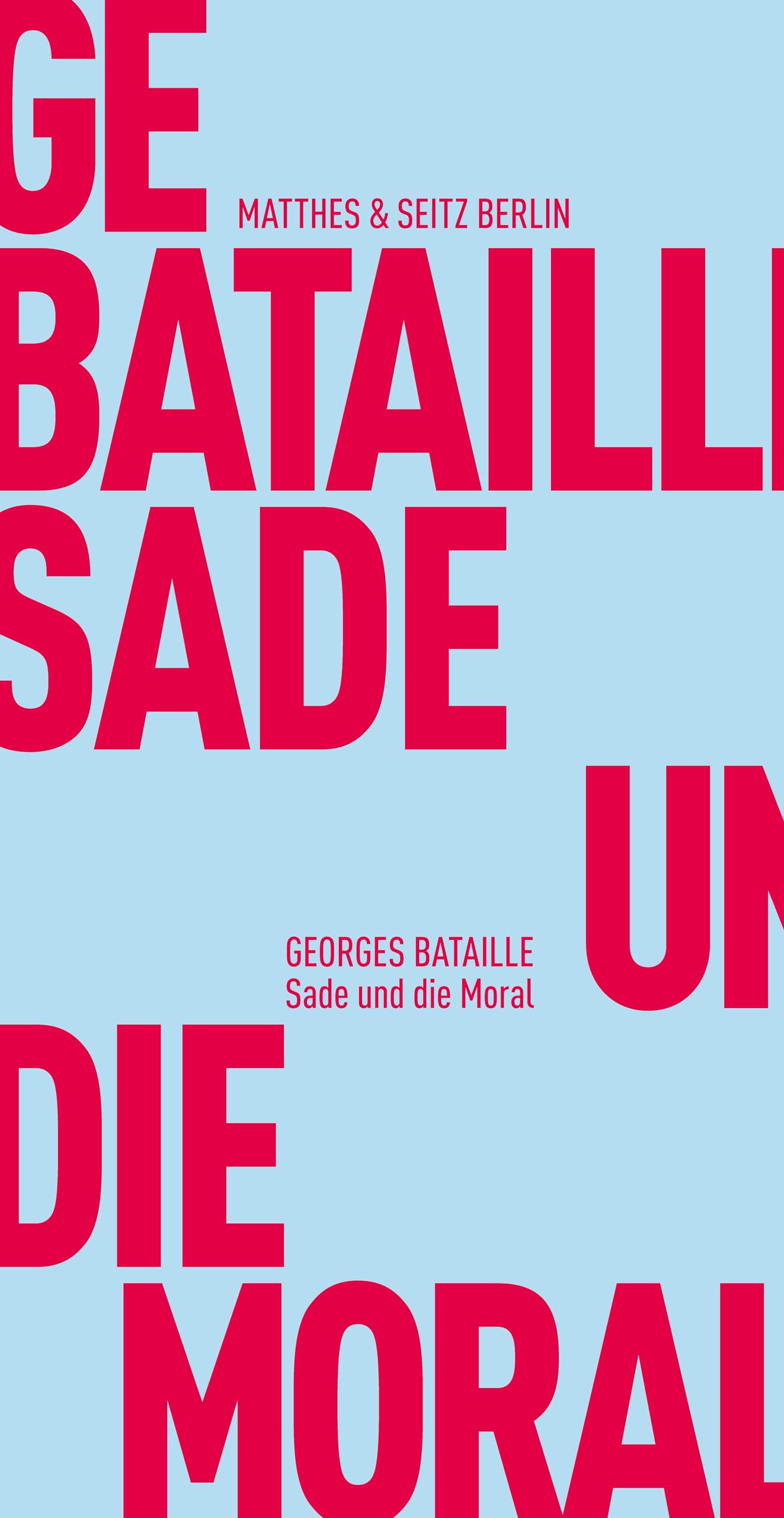 Product Image: Sade und die Moral