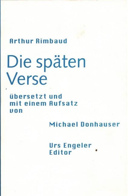 Product Image: Die späten Verse
