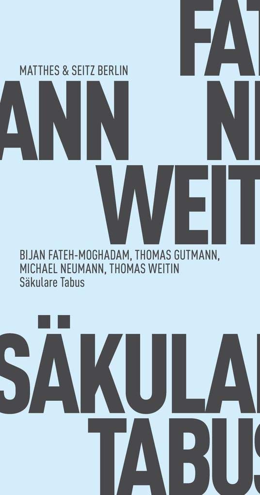 Säkulare Tabus (Fröhliche Wissenschaft) Law