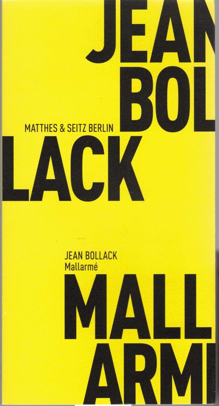 Mallarmé (Fröhliche Wissenschaft) Philosophy