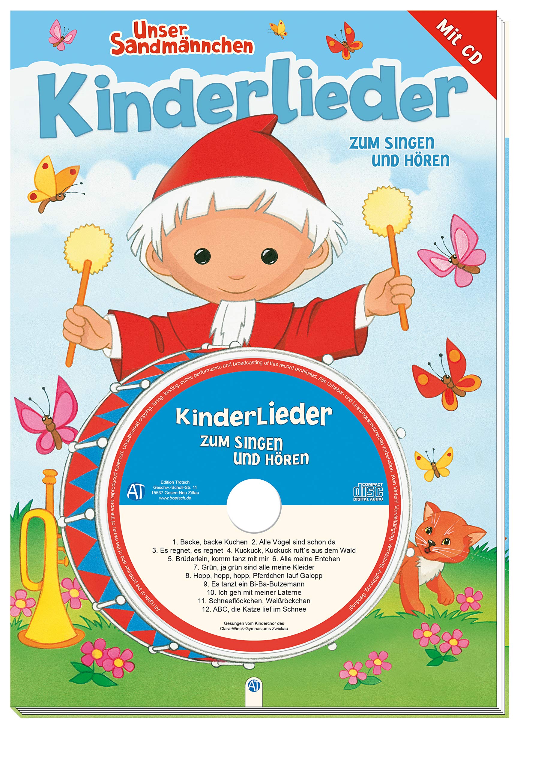 Unser Sandmännchen. Kinderlieder mit CD. Film, Art & Culture
