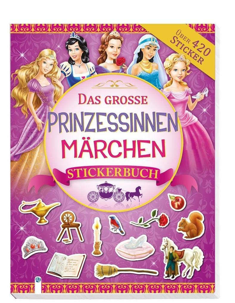 Das große Prinzessinnen Märchenstickerbuch Non-fiction