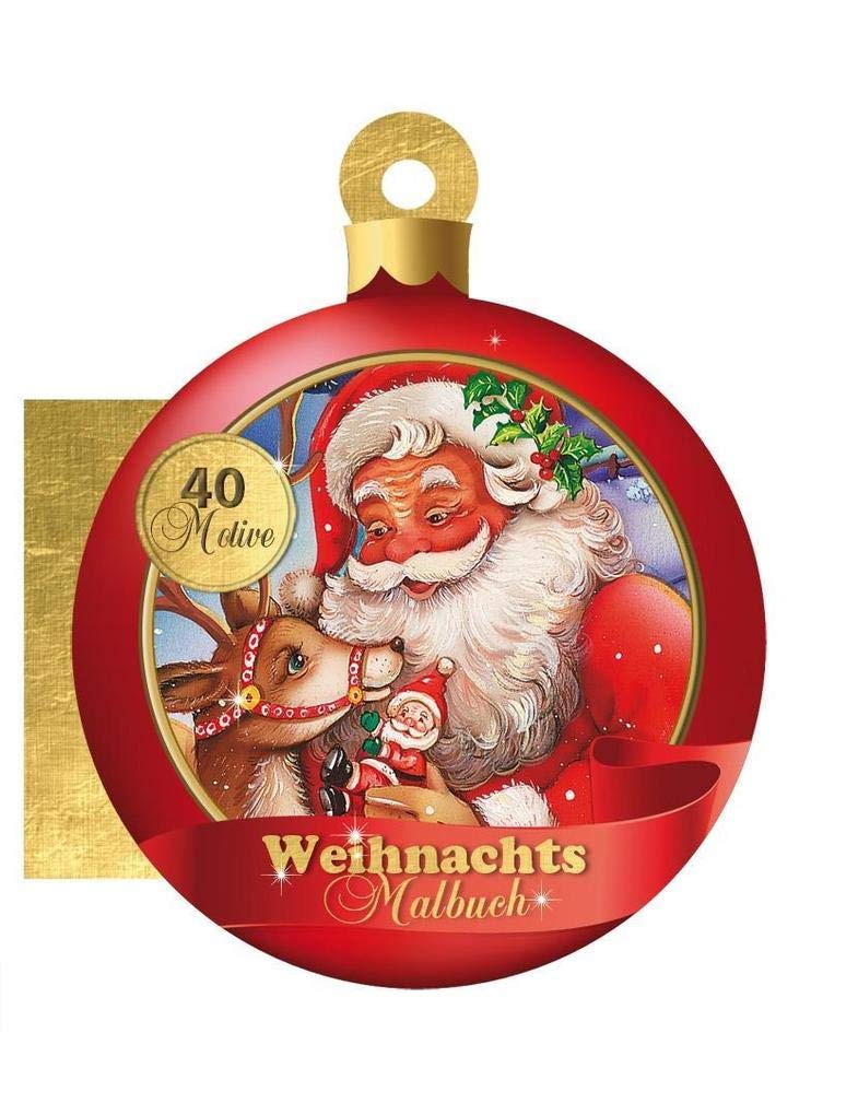 Weihnachtsmalbuch: 40 Motive Lifestyle