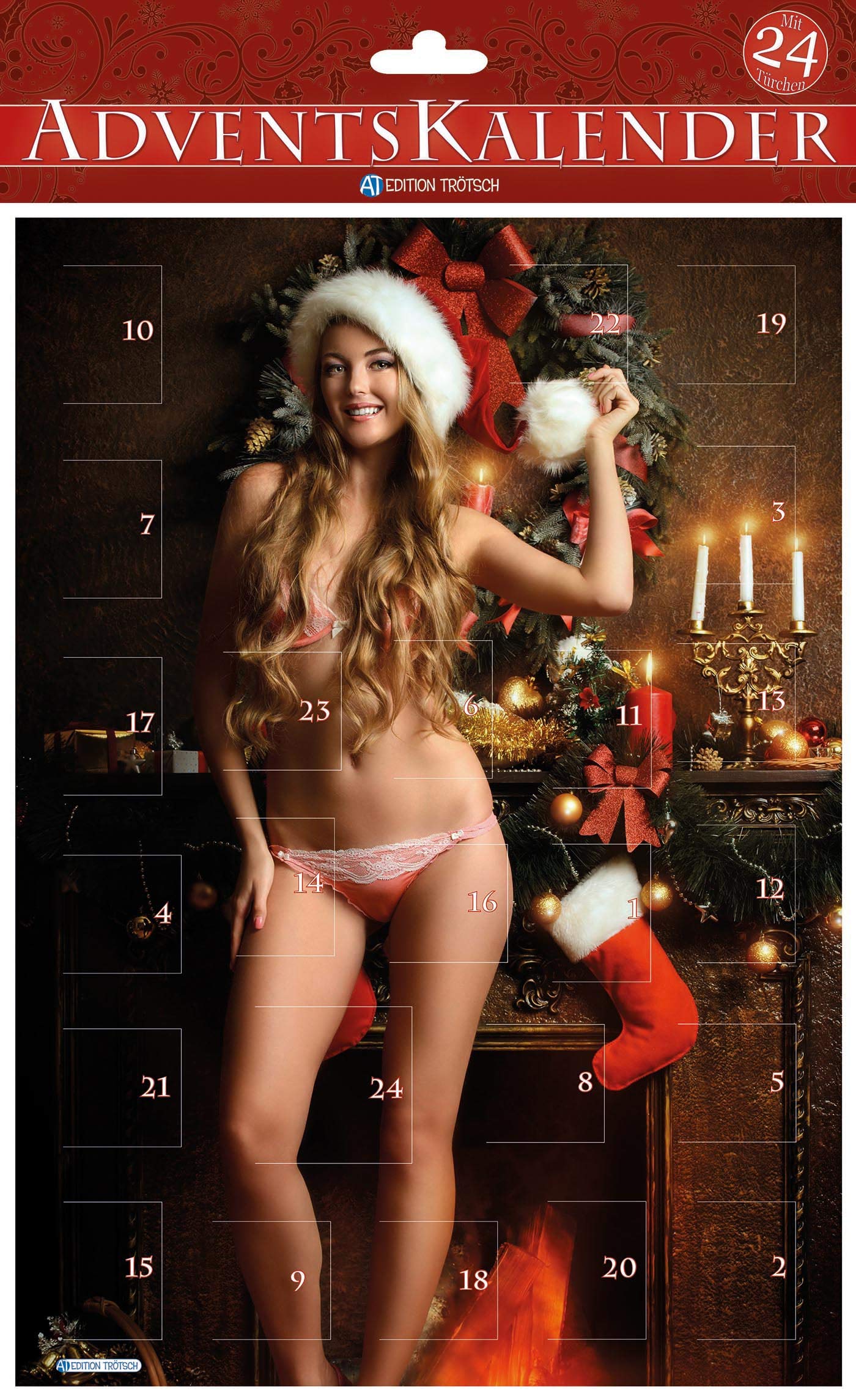 Adventskalender A4 Girls Calendars