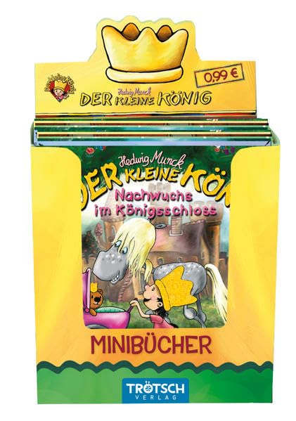 Mini-Bücher im Display "Der kleine König": 6 Titel, 24 sortiert Non-fiction