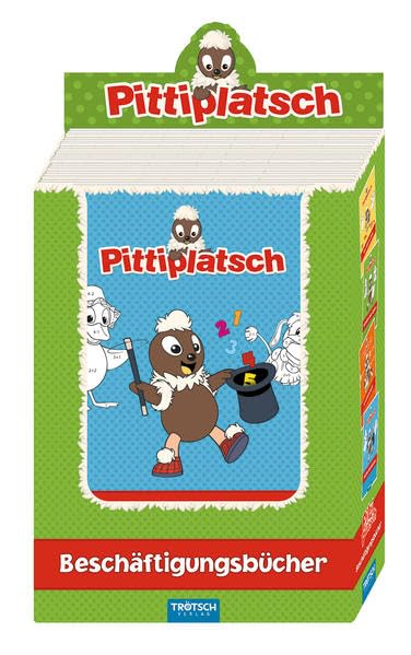 Pittiplatsch-Beschäftigungsbücher: 20 Stück im Display Tiptoi & Games