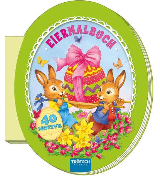 Eiermalbuch: mit perforierten Seiten (Ostern Malbücher) Film, Art & Culture