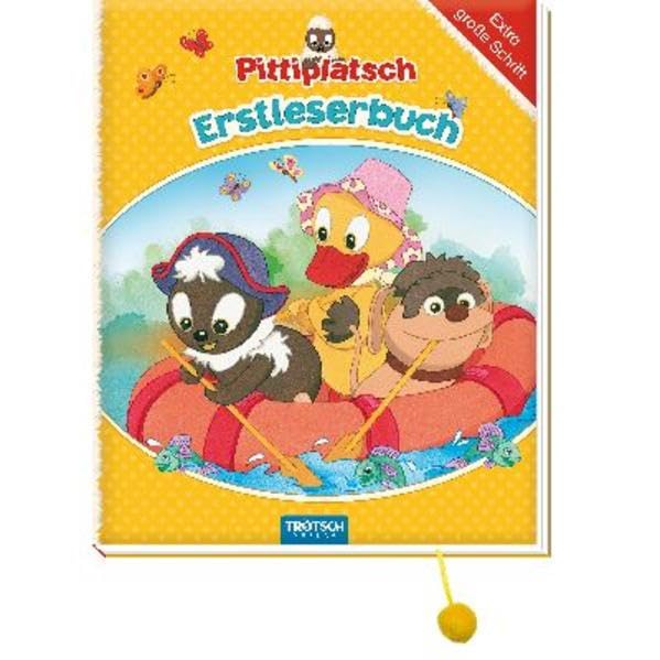Pittiplatsch Erstleserbuch mit Bommellesezeichen: Mit extra großer Schrift, Schnatti, Schnatterinchen, Moppi, Unser Sandmännchen, Sandmann, Sandmännchen, Bilderbuch, Geschichtenbuch, Kinderbuch Non-fiction